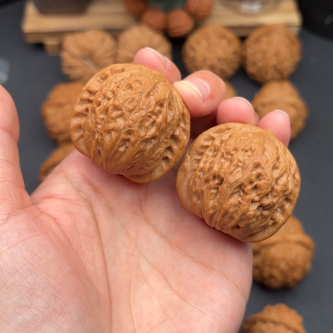 文玩核桃把件铁锤40