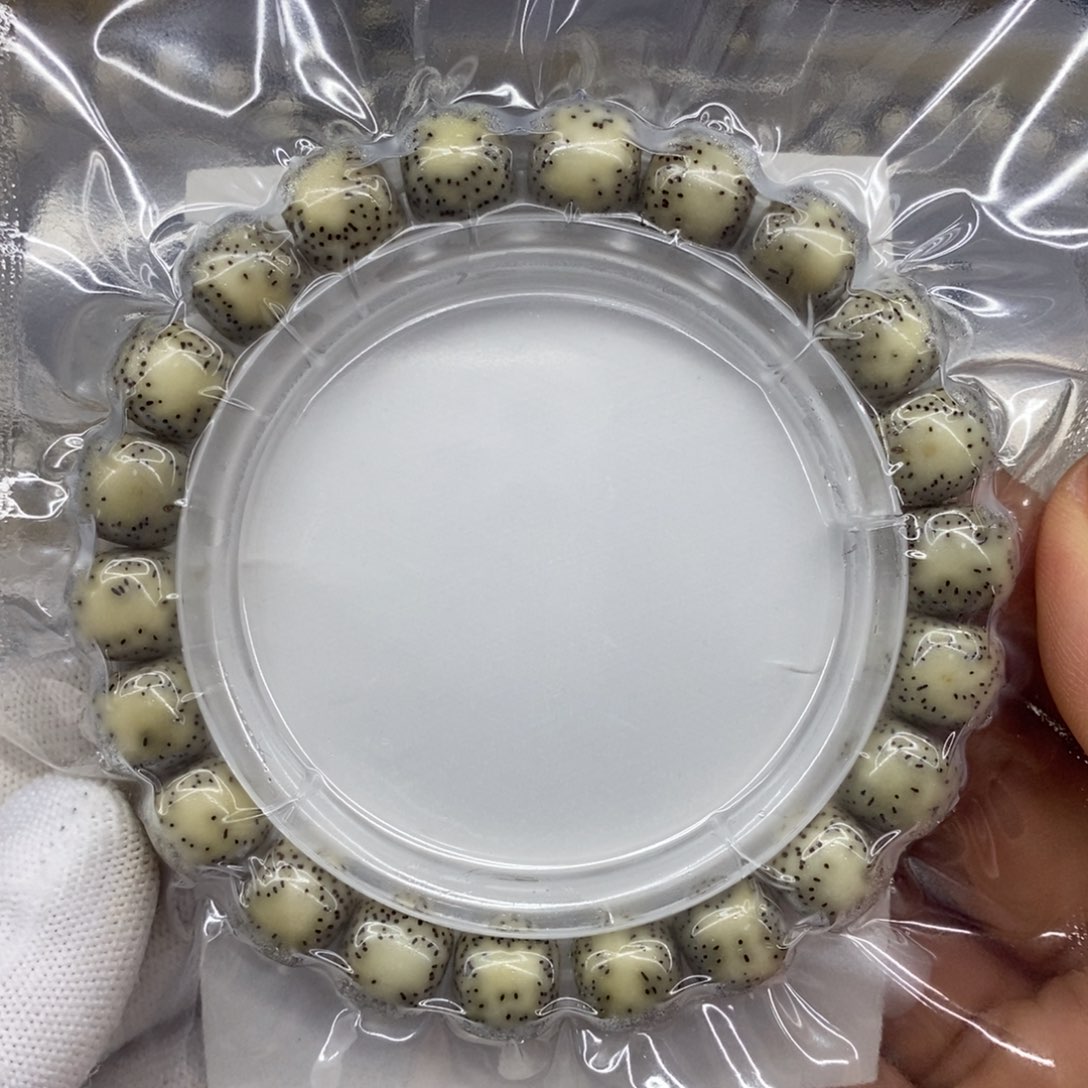 手串星月菩提石玉料10.5大眼睛福利款