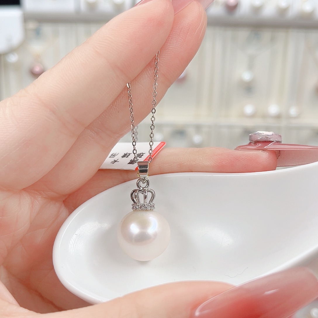 合金吊坠(赠链)淡水珍珠