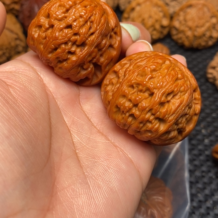 吊坠文玩核桃秦岭野生56