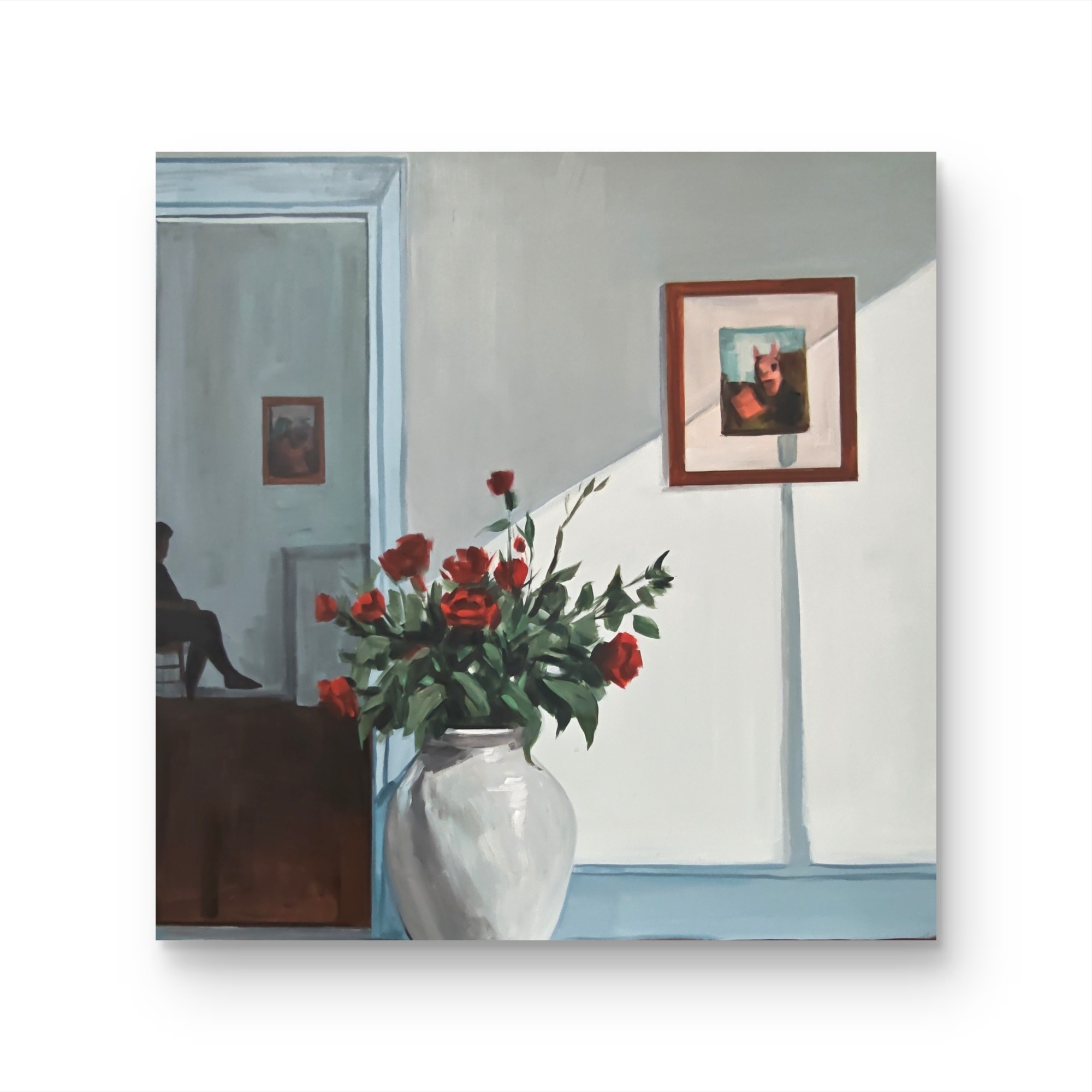 【镜面刻】“100*100” No.1130纯手绘挂画