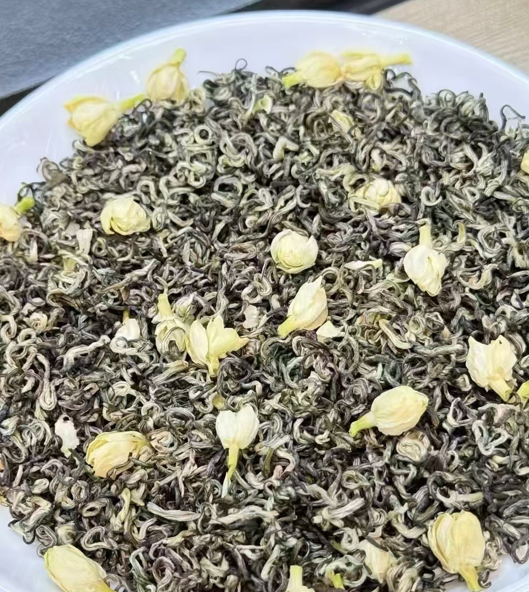 2025新茶茉莉花茶绿茶一级茉莉飘香明前浓香耐泡家中常备