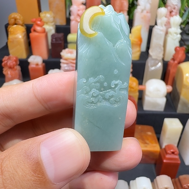 子***、云南石印石天青石