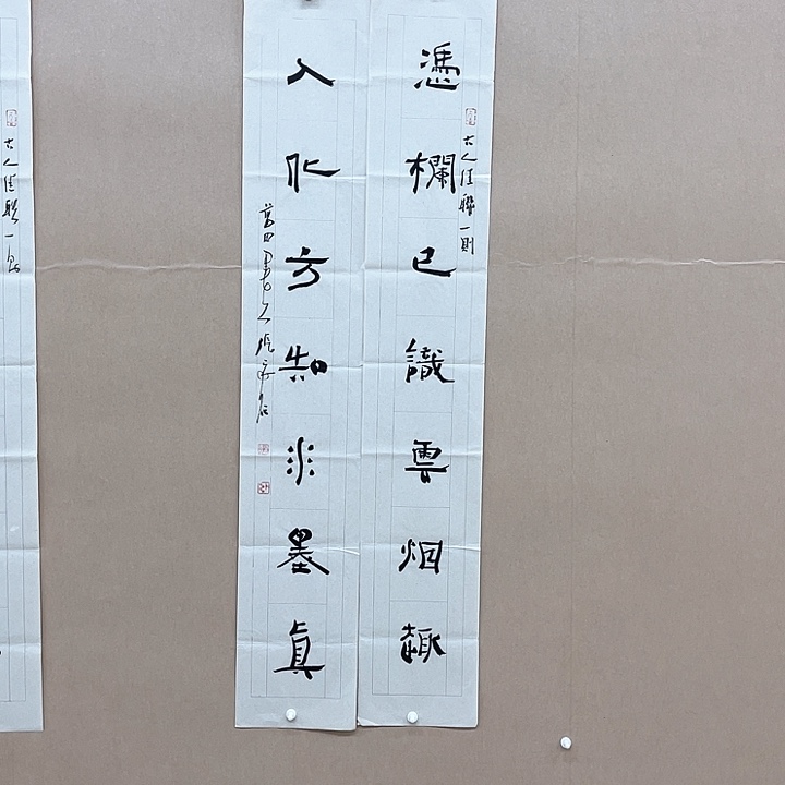 书法张安行138*46㎝江苏