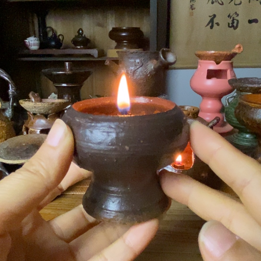 景德镇陶瓷艺术油灯