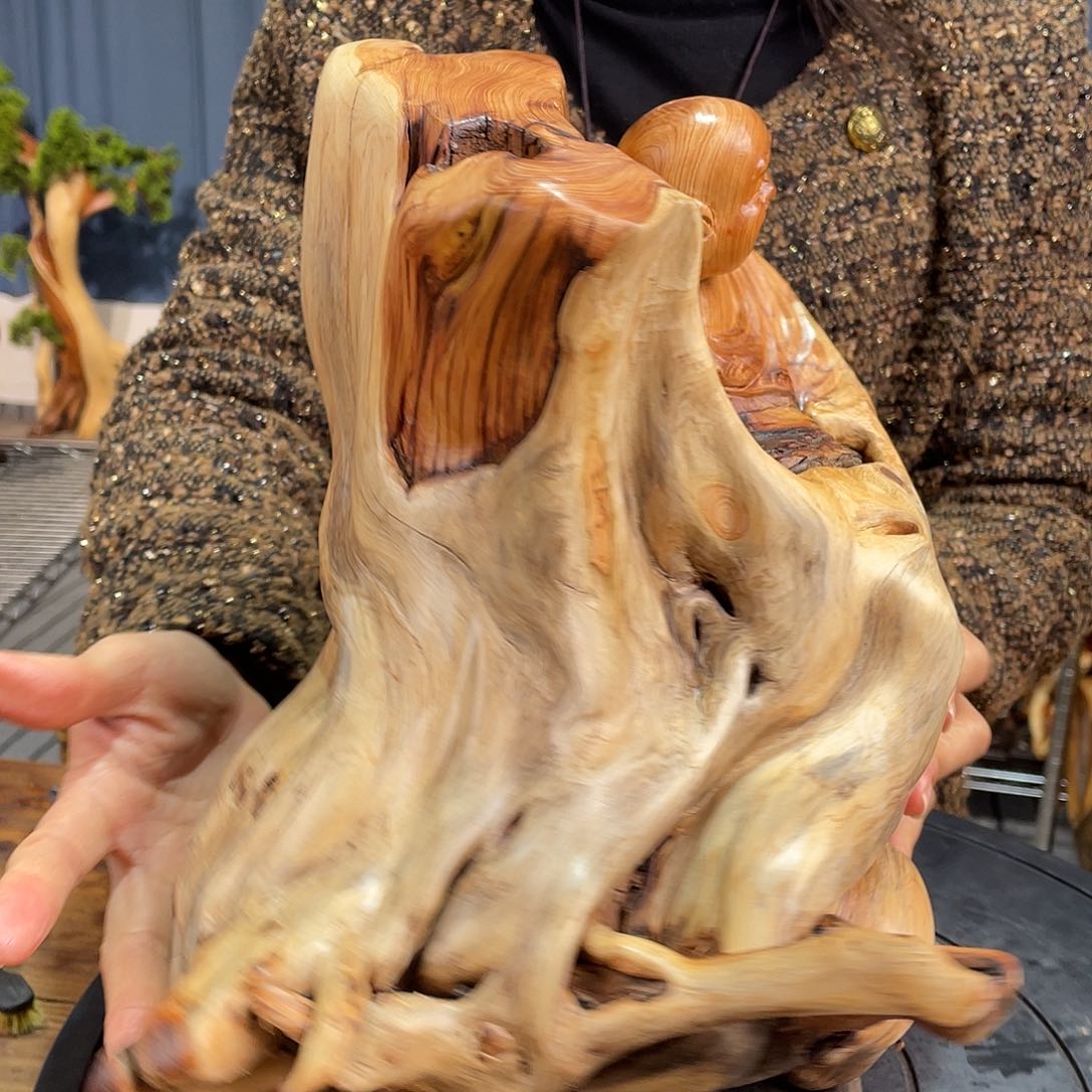 柏木（崖柏）随型艺术根雕