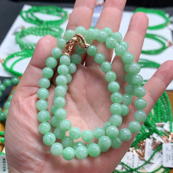 翡翠未镶嵌手链翡翠