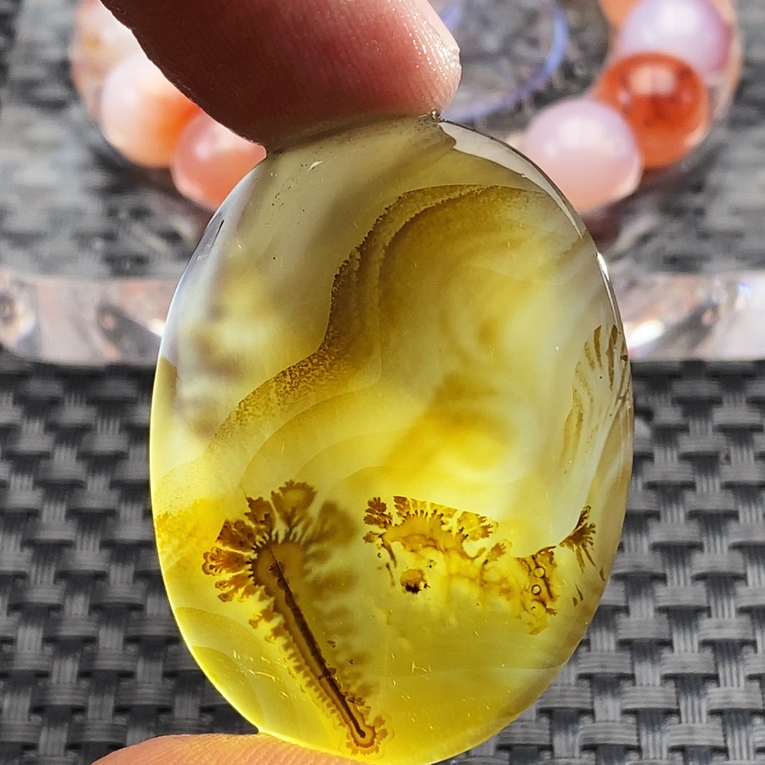 玛瑙/玉髓未镶嵌吊坠(不含链)811