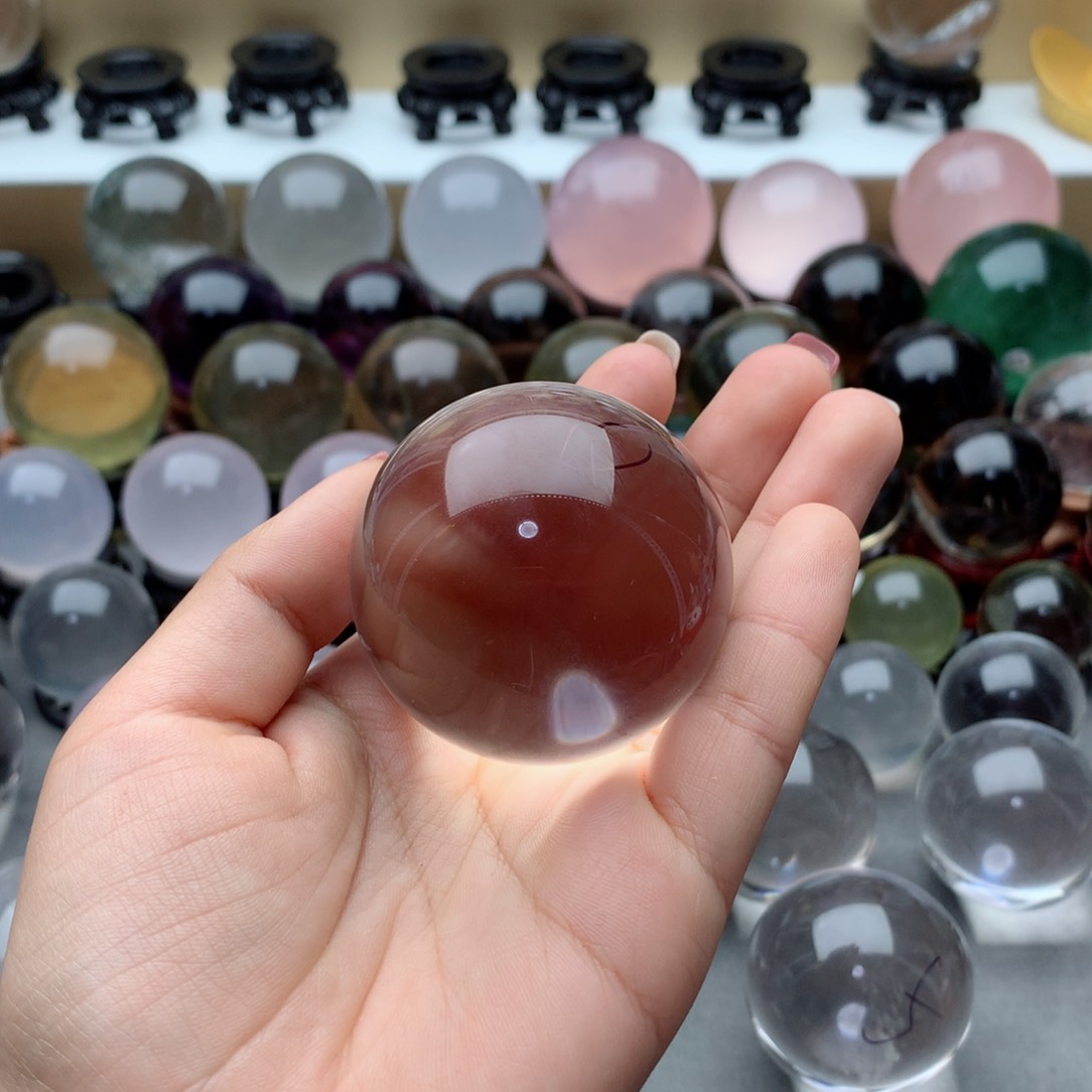 【闪购商品】水晶天然水晶球摆件未镶嵌邪***标