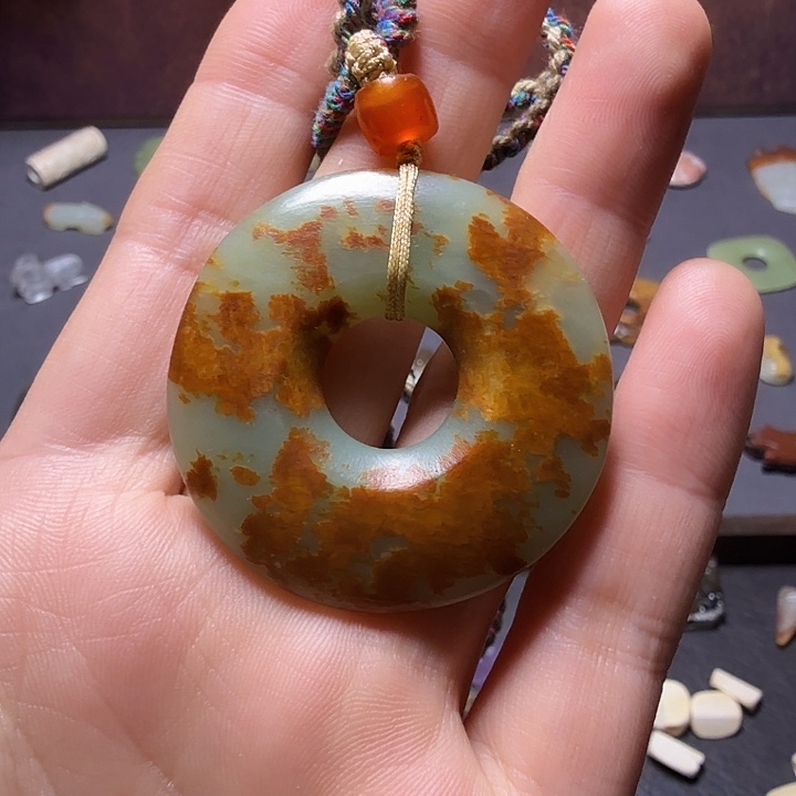 四***春和田玉（糖玉）未镶嵌挂件