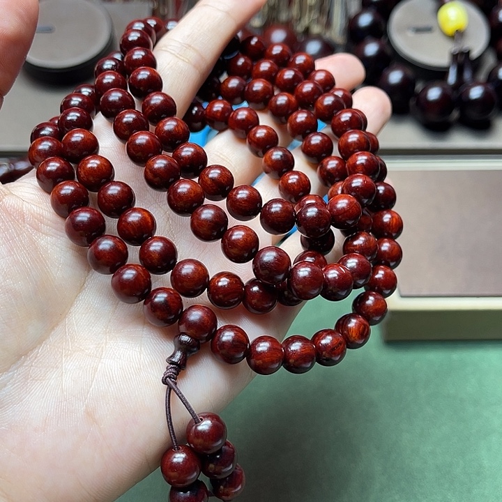 励***生木小叶紫檀手工艺