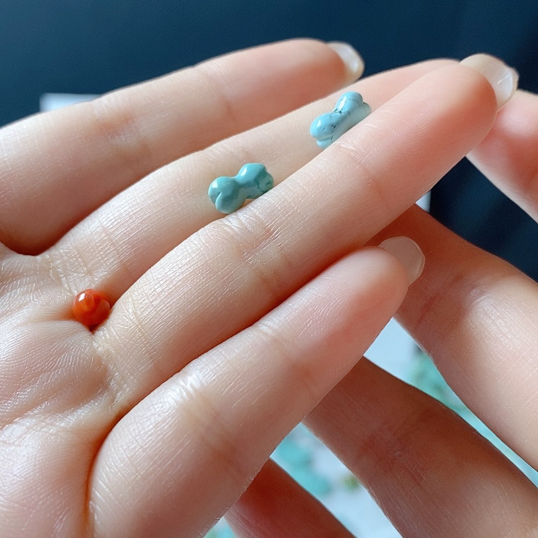 南红玛瑙颈饰未镶嵌