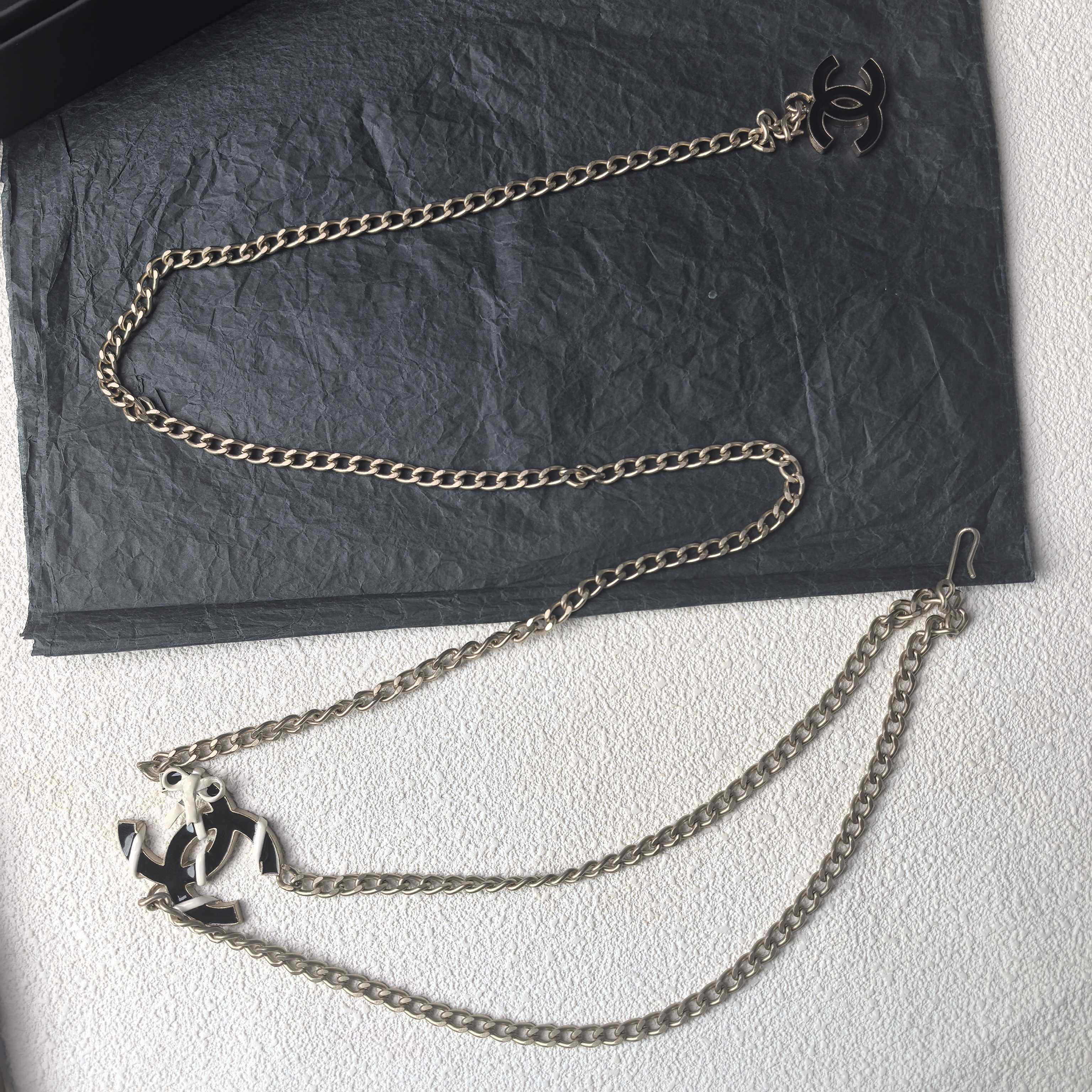 99新 Chanel/香奈儿 Chanel 蝴蝶结双C腰链