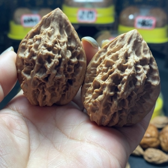 文玩核桃把件3号野生果40尺