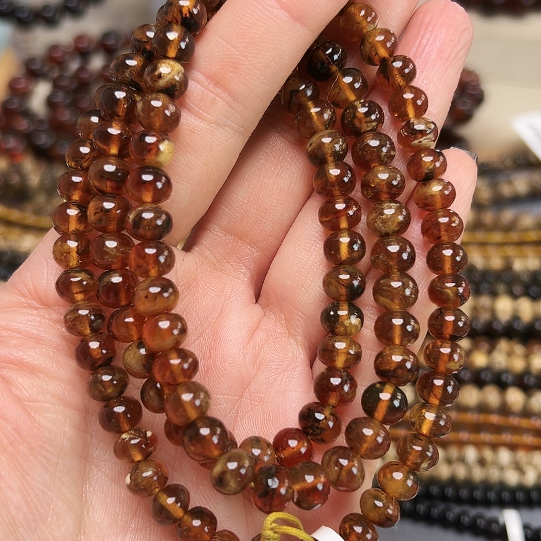 琥珀未镶嵌裸石抚顺琥珀七20036