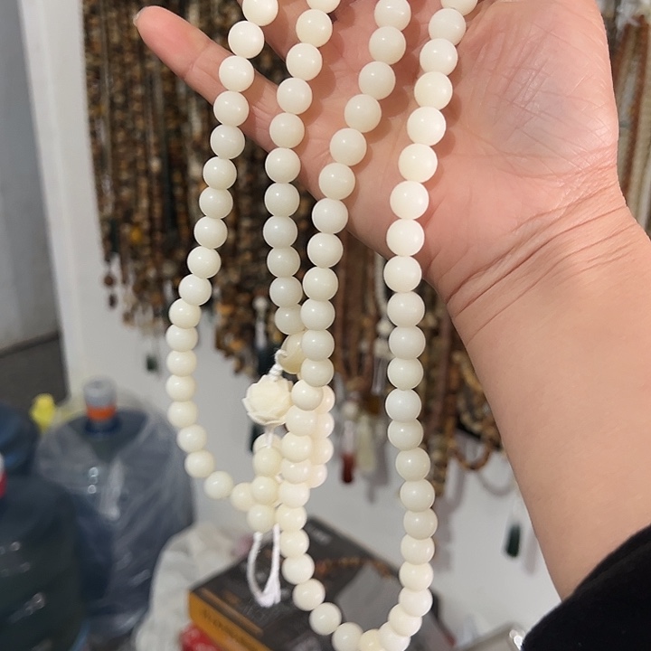 吊坠白玉菩提10圆珠