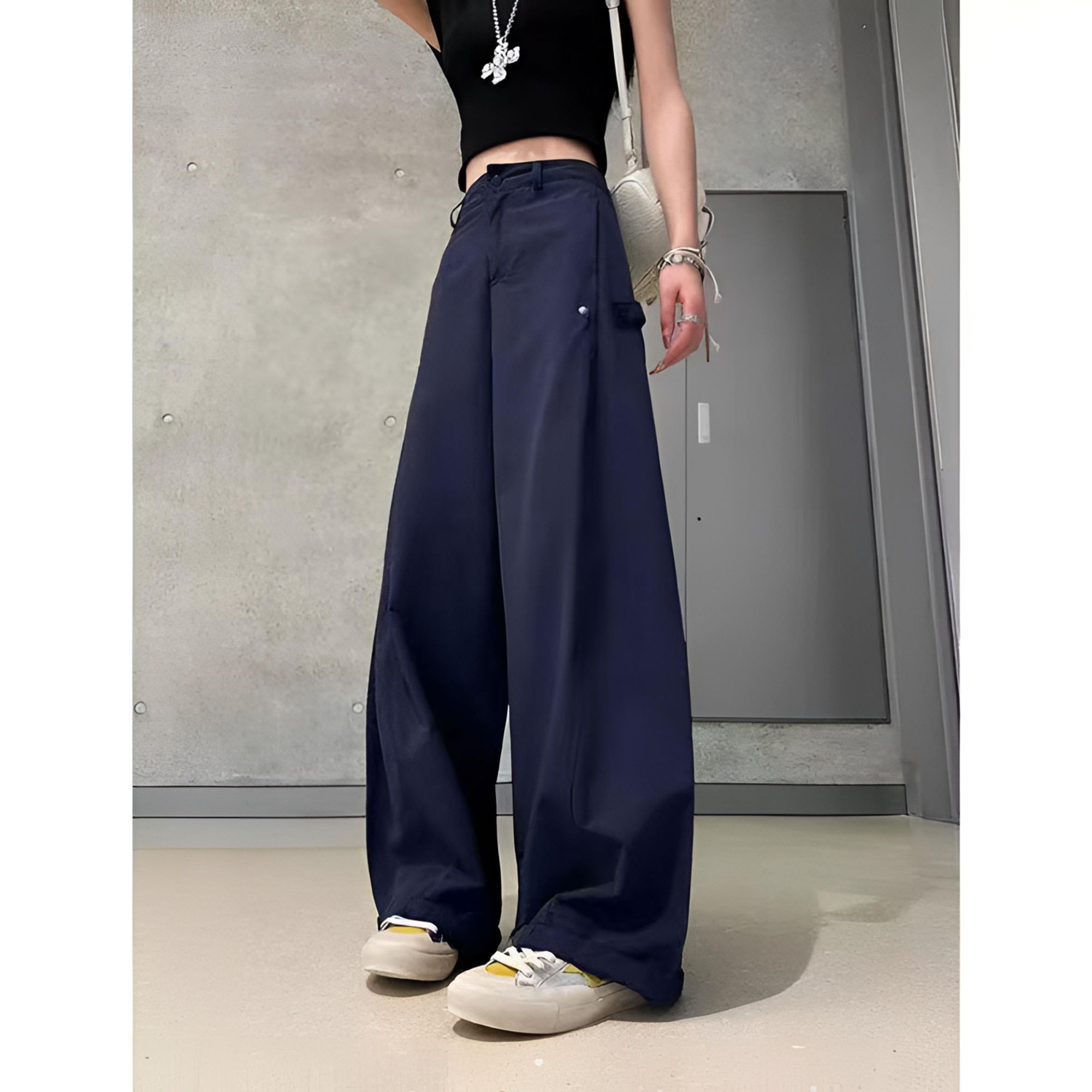 【现货正品+运费险】美式休闲裤2025早秋新款柳丁设计感工装裤