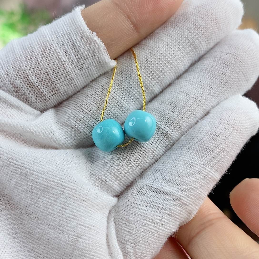 绿松石珠宝奇石未镶嵌