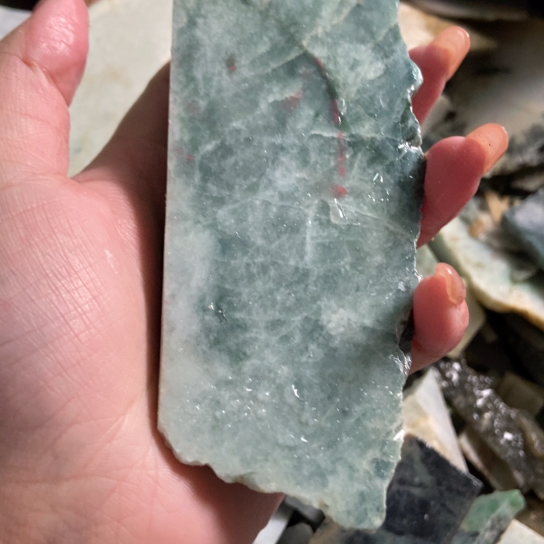 翡翠未镶嵌挂件天然翡翠