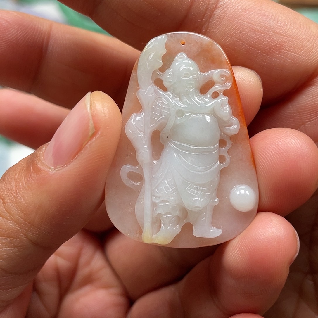 颈饰未镶嵌翡翠翡玉缘翡翠