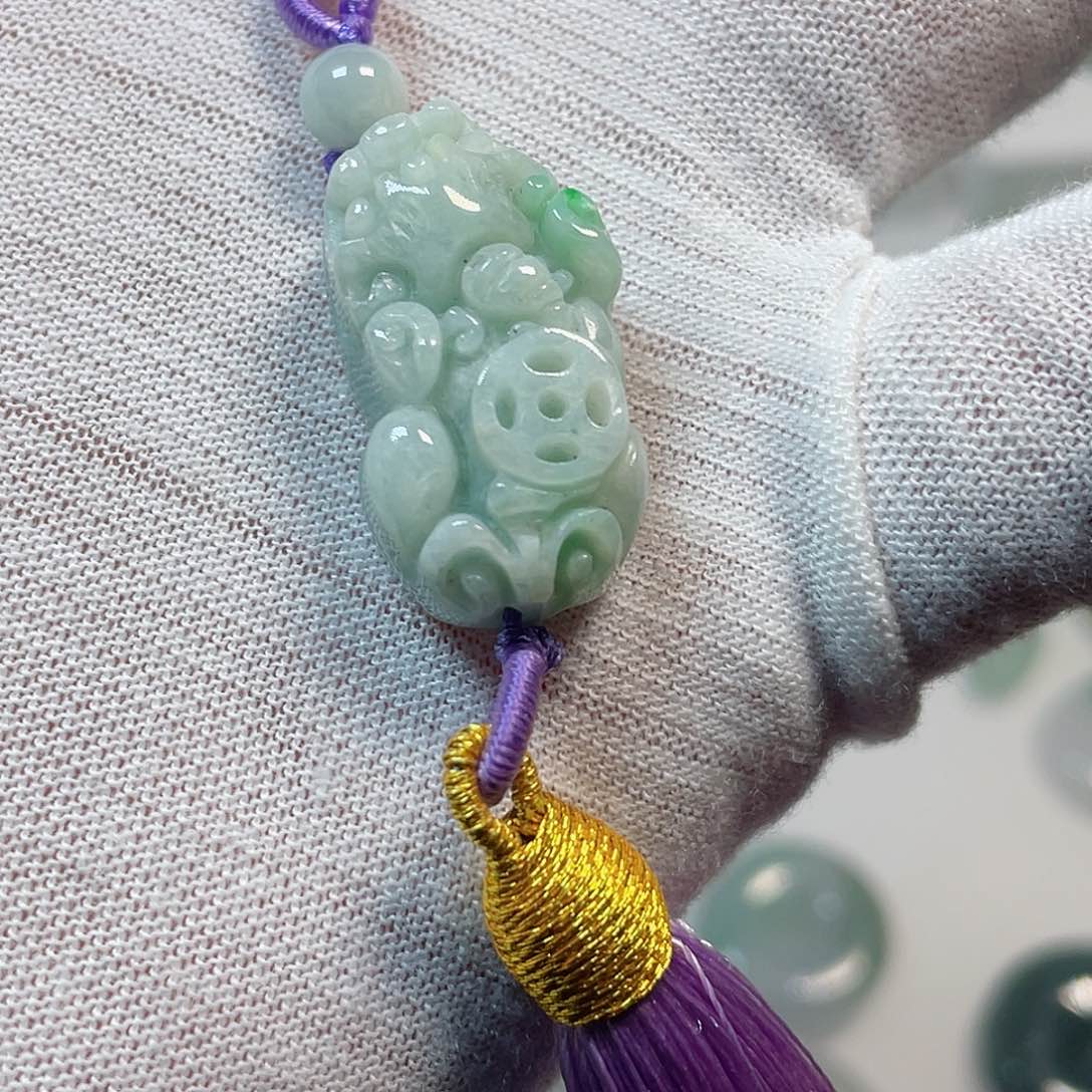 翡翠吊坠(不含链)未镶嵌