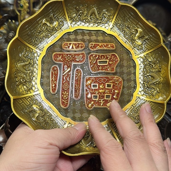 铜器摆件收收藏藏