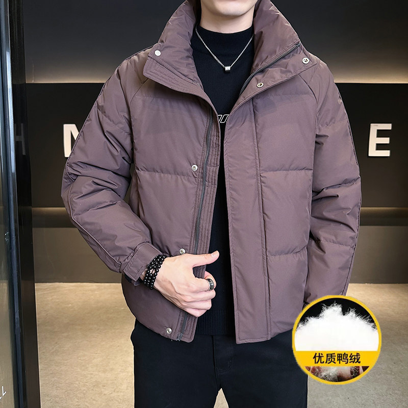2025冬季爆款休闲保暖高品质国标羽绒服时尚连帽优质鸭绒加厚羽绒