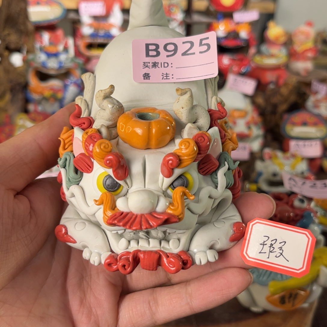 泥塑纯手工茶宠摆件