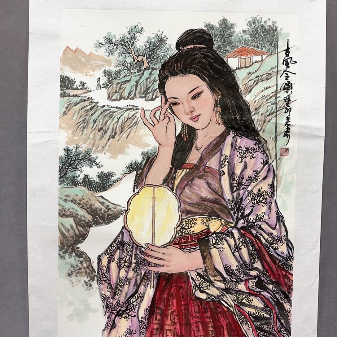 国画国画纯手绘作品请放心去藏