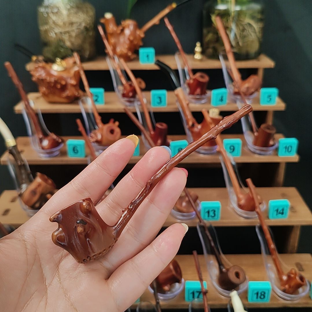 贵州檬子木烟斗一物一拍