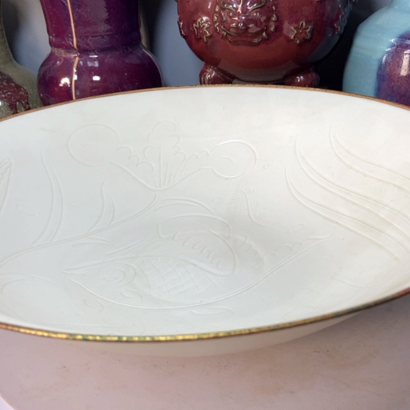 【闪购商品】摆件用****2宋，定冠大盘一个