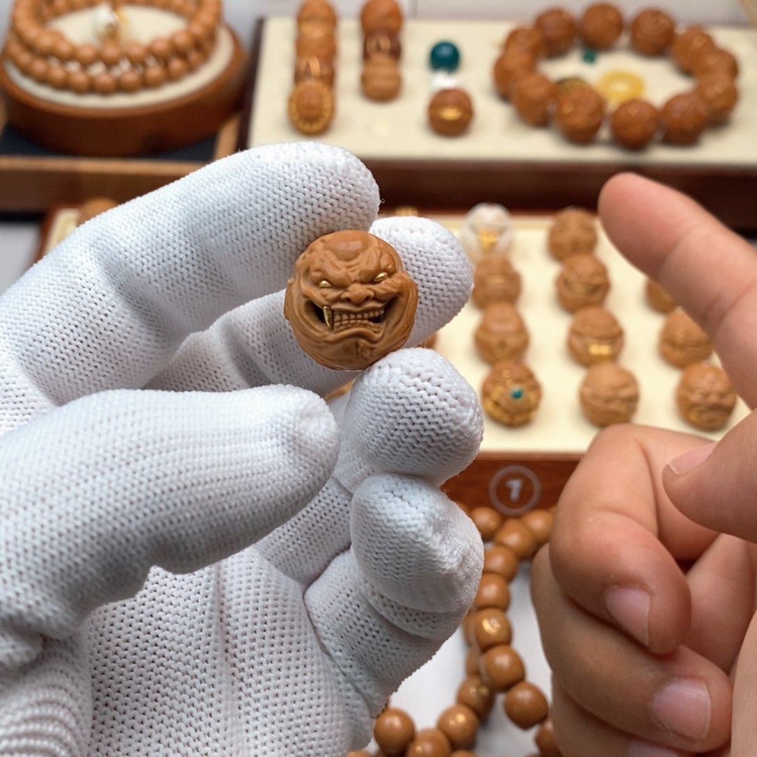 猴头核桃手串猴头