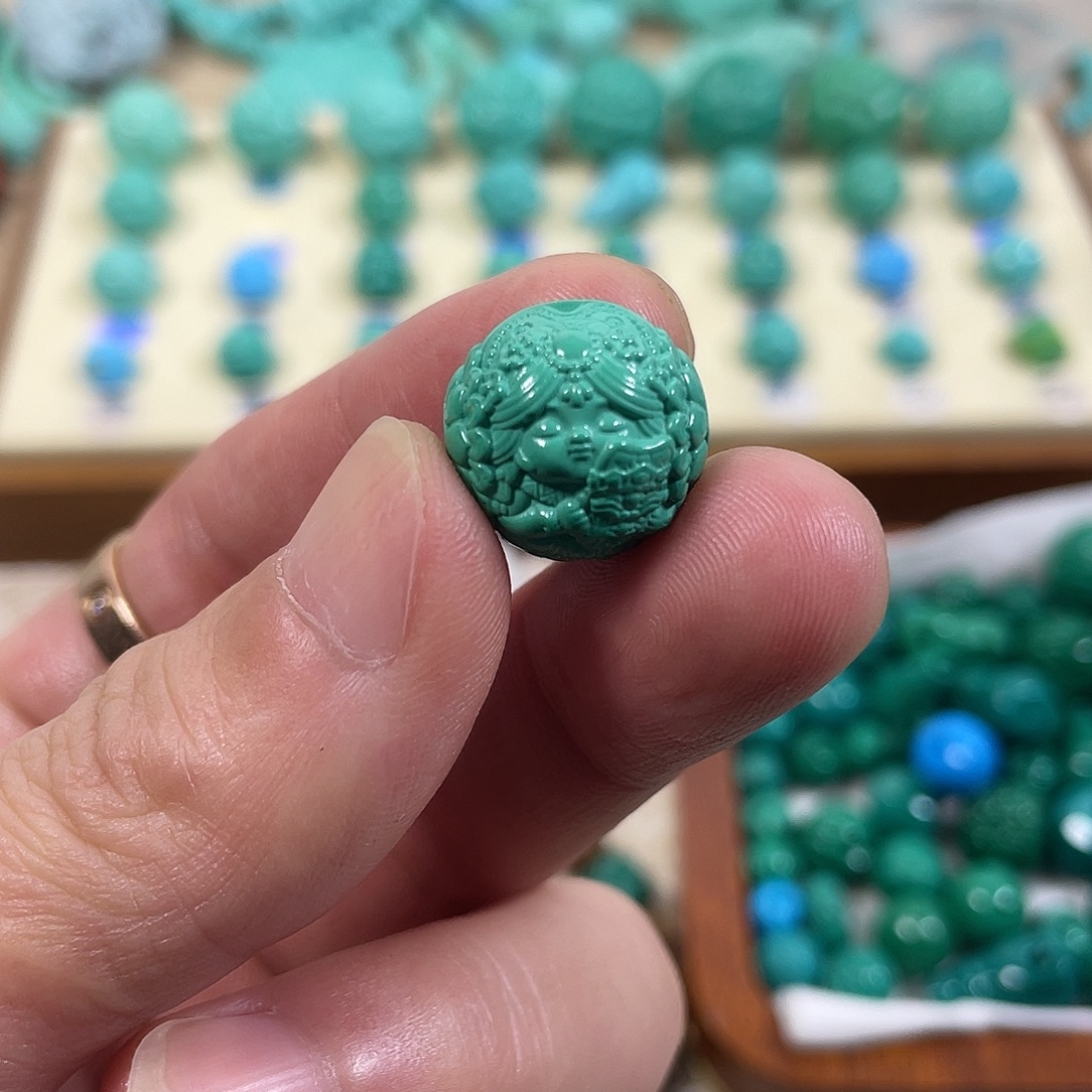 手工雕刻配饰配珠尺寸15