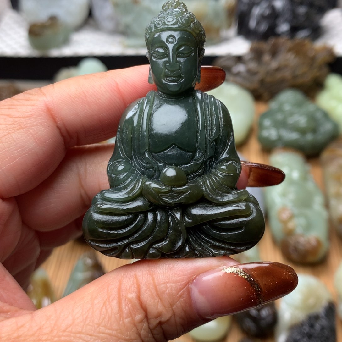 和田玉挂件未镶嵌