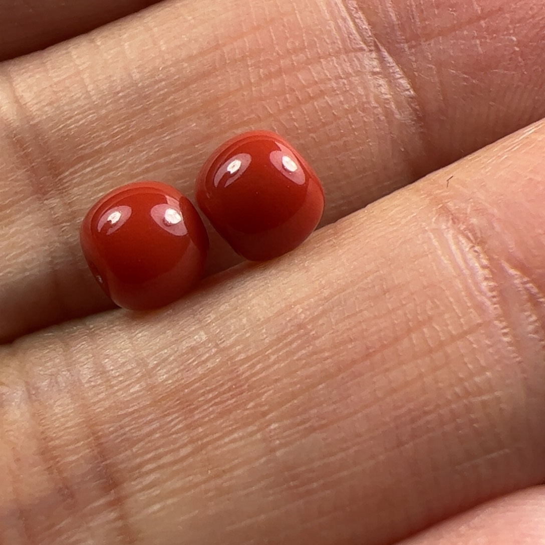 南红玛瑙珠子未镶嵌口****_