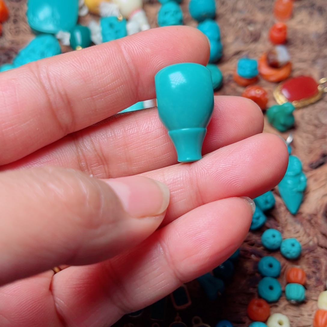 绿松石未镶嵌配饰