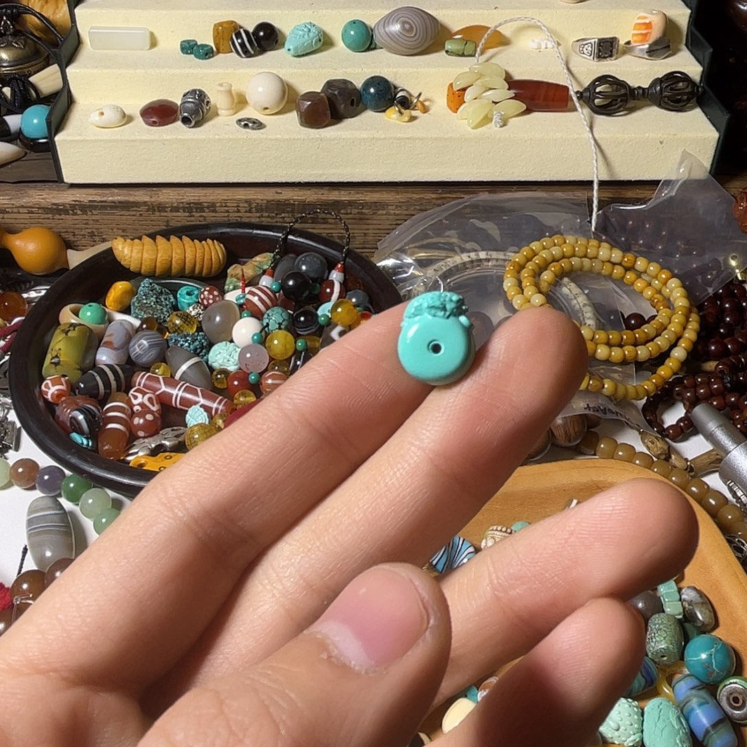 彬****白玉菩提吊坠珠子