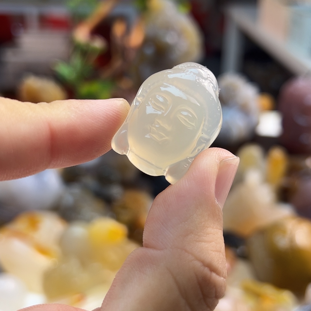 玛瑙/玉髓未镶嵌吊坠(不含链)