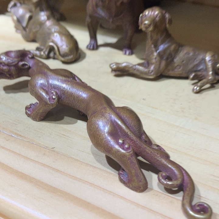 争***水铜茶宠 摆件 茶室