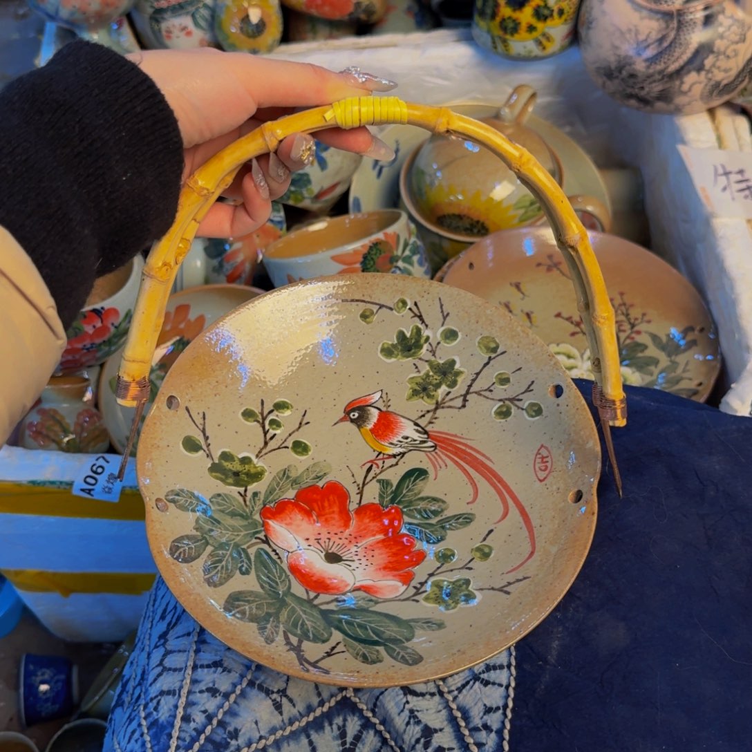 瓷片景德镇陶瓷手工手绘