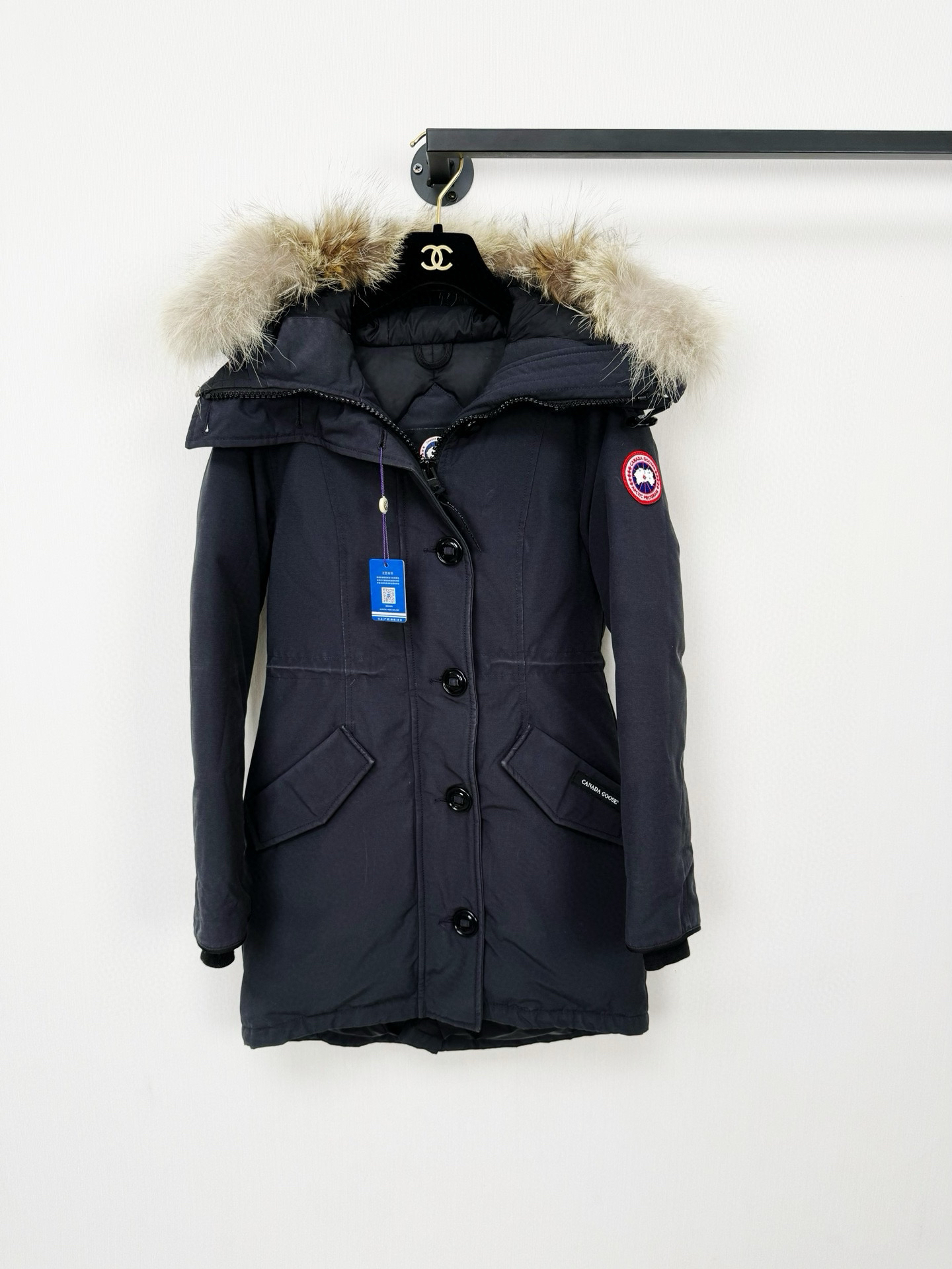 90新 加拿大鹅 Canada goose加拿大鹅羽绒服 正品 2Xs码 9新