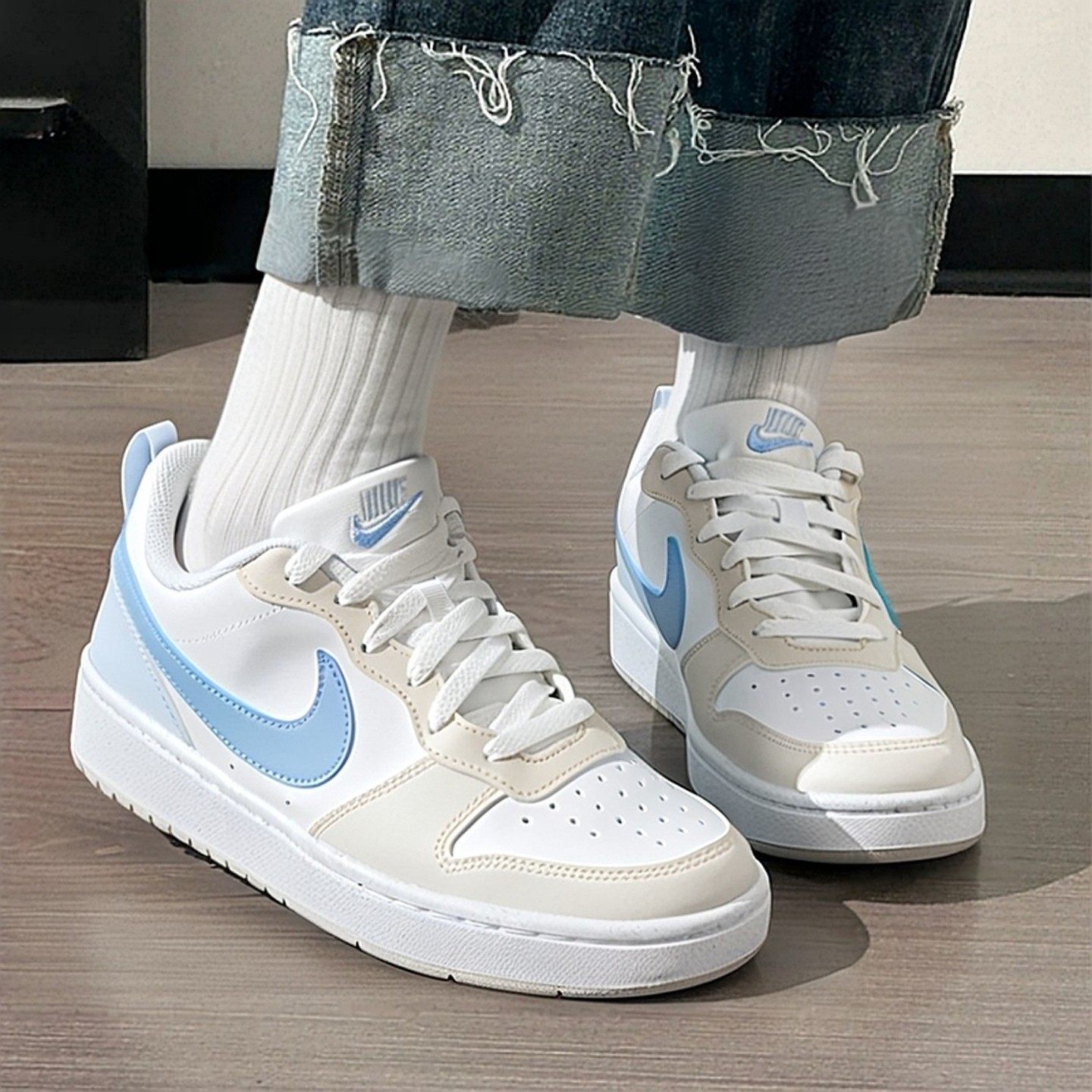 Nike耐克官方正品女鞋低帮板鞋2026新款COURT运动鞋休闲鞋 IB4701