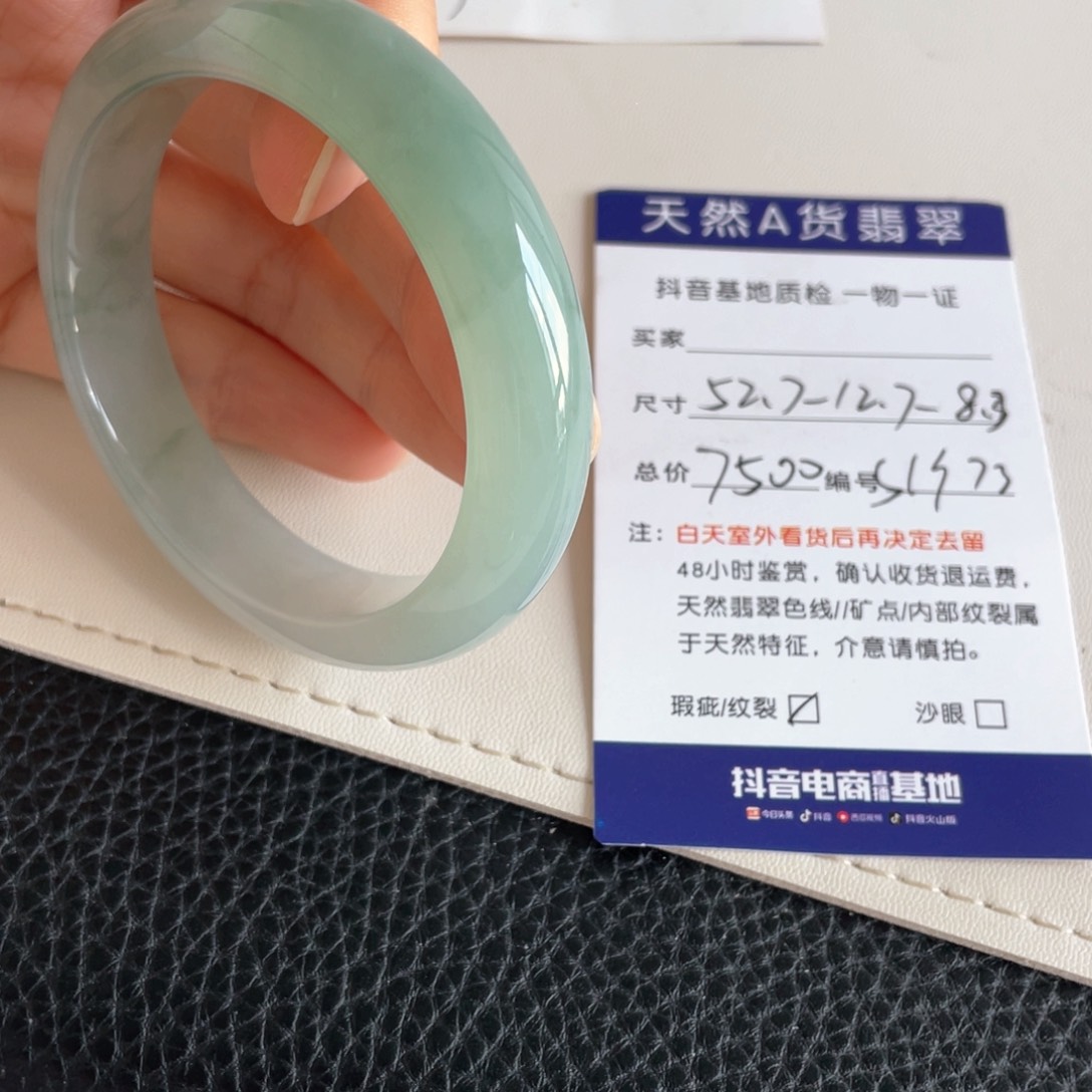 未镶嵌手镯翡翠翡翠