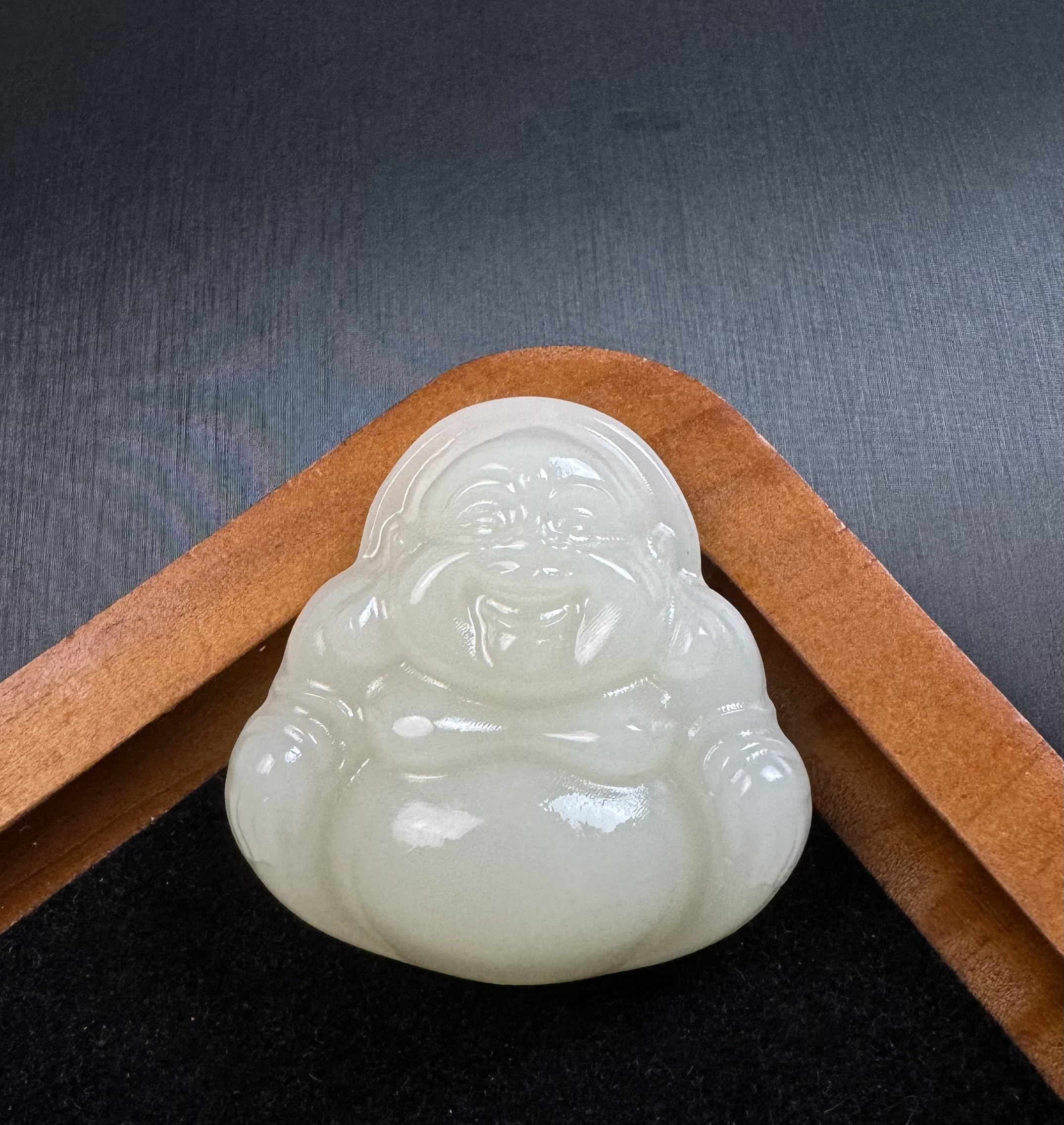 天然青海料晴水大佛公A36