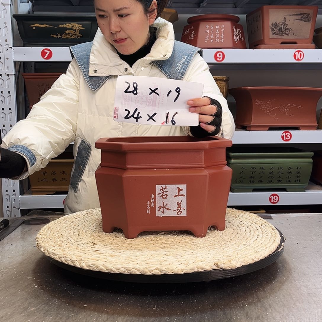 紫砂花盆紫砂花盆