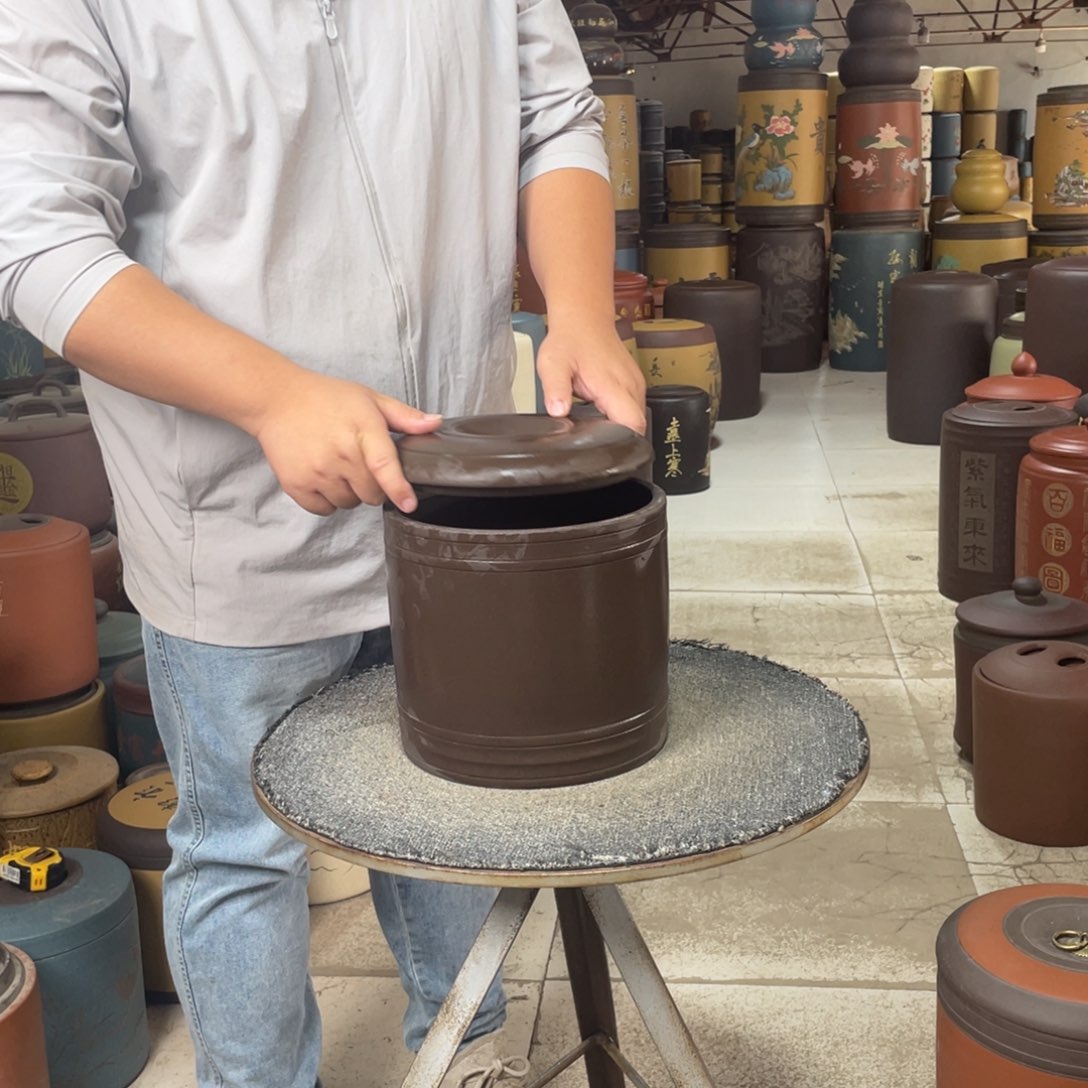 紫砂茶叶罐茶叶罐