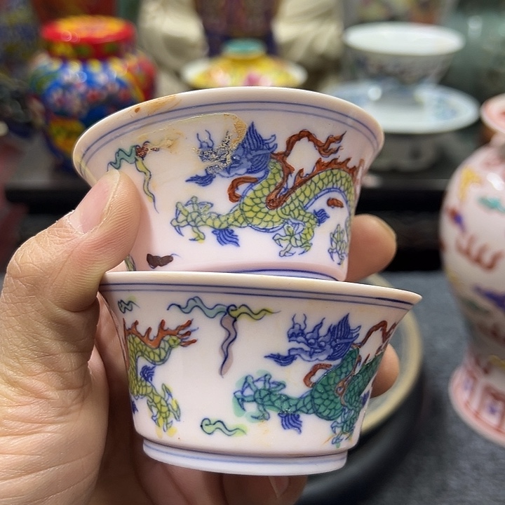 瓷片摆件设计和设计工作