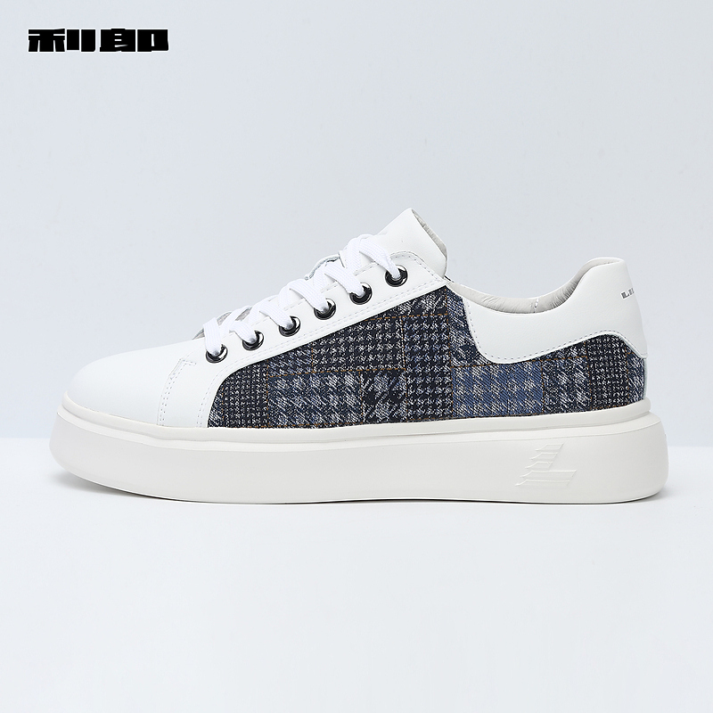 利郎男鞋经典低帮商务板鞋男时尚休闲百搭2025低帮潮流板鞋