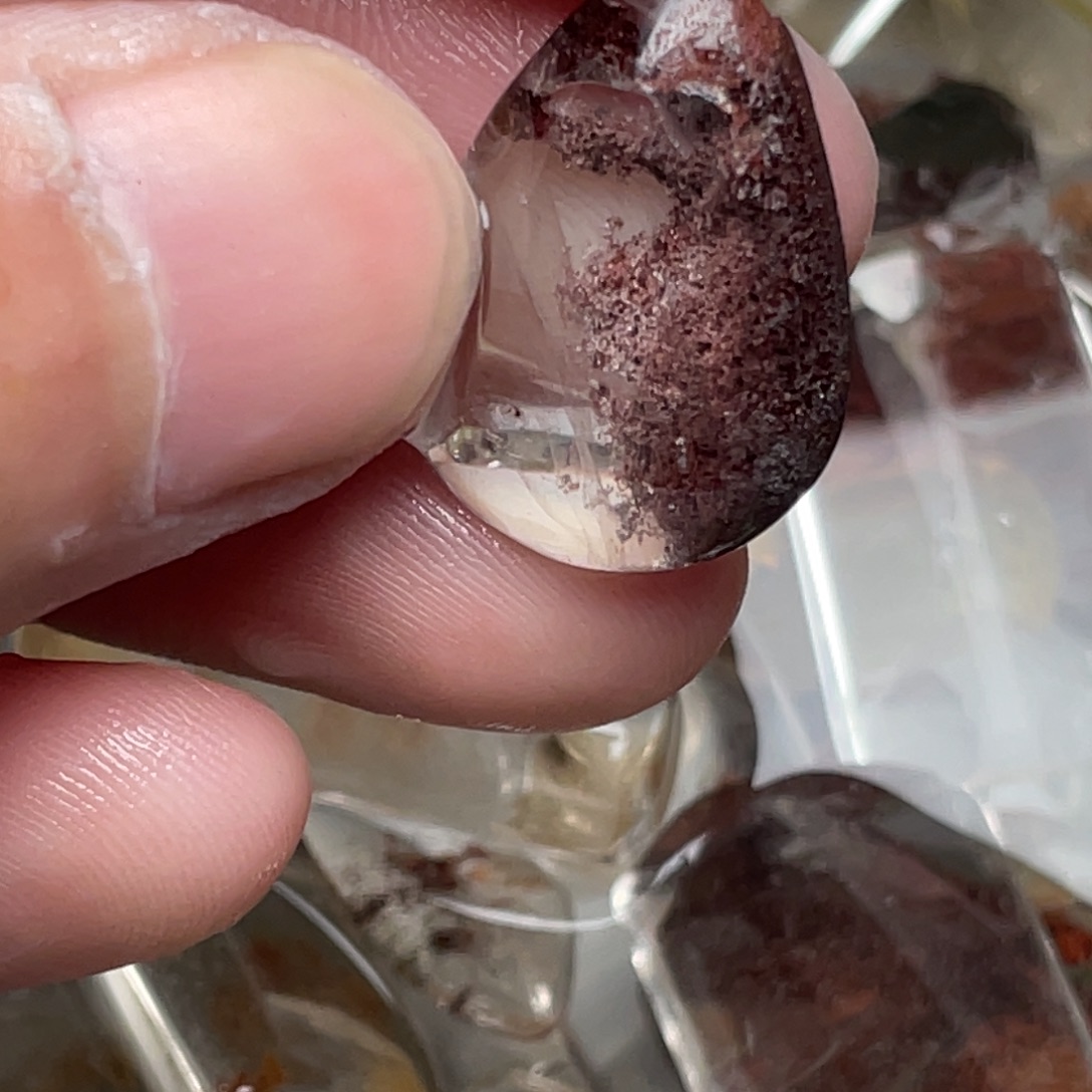 路***蜓水晶吊坠(不含链)未镶嵌