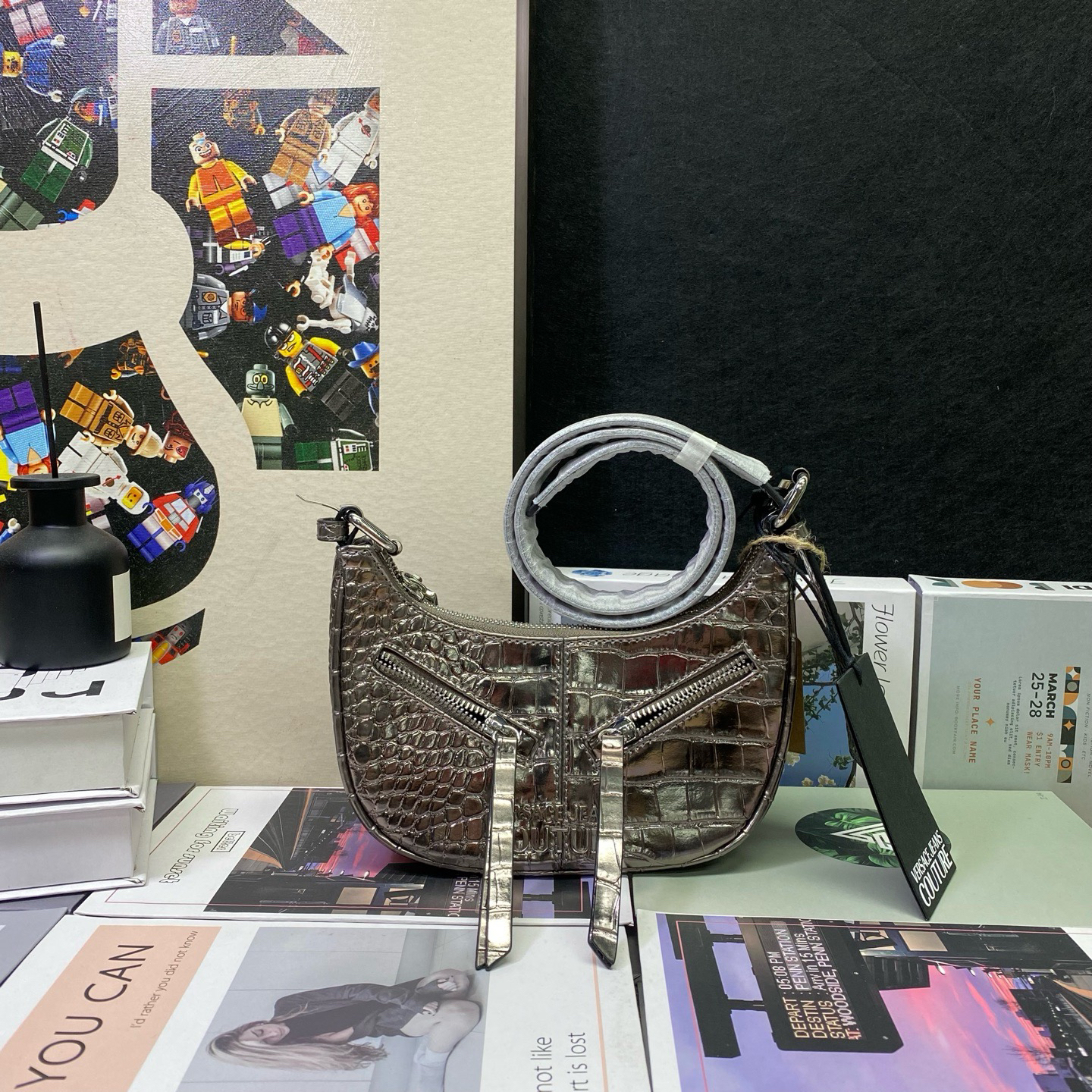 99新 VERSACE/范思哲 23375斜挎包22*11